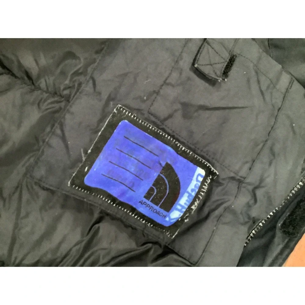 The North Face Jacket Boy's Large Black Goose Down Hyvent Hiking Windproof